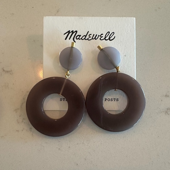 Madewell Circle Statement Earrings - Picture 3 of 3